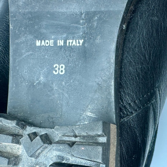 Fabianelli Italian ankle boot, zip zipper, faux fur cuffs,  size 8 - Picture 7 of 11